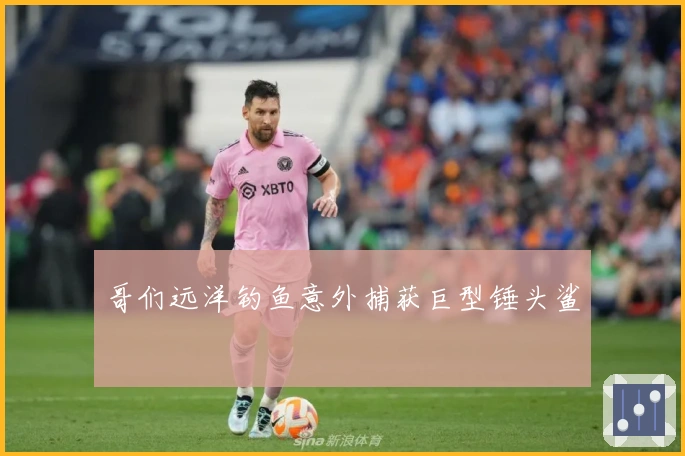 哥们远洋钓鱼意外捕获巨型锤头鲨